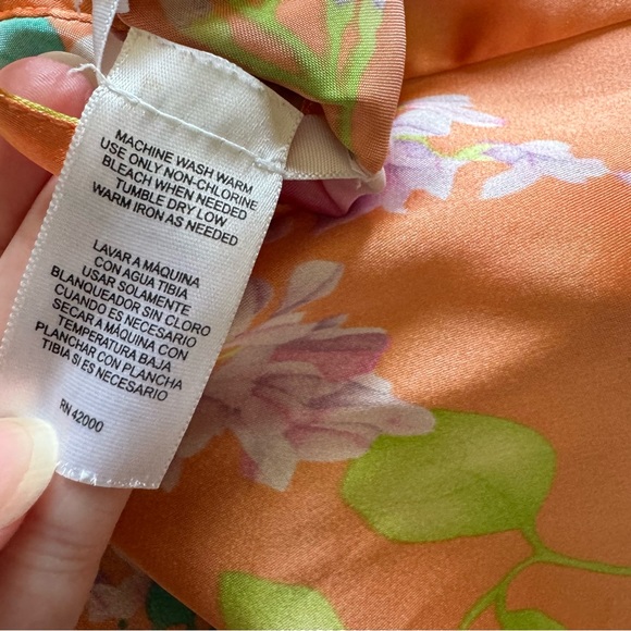 Pink K size small floral robe - Picture 5 of 8